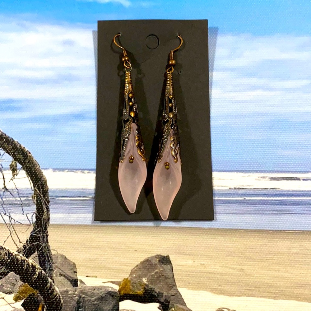 Antique style fairy earrings